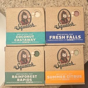 Dr. Squatch Men's Natural Soap Variety Pack